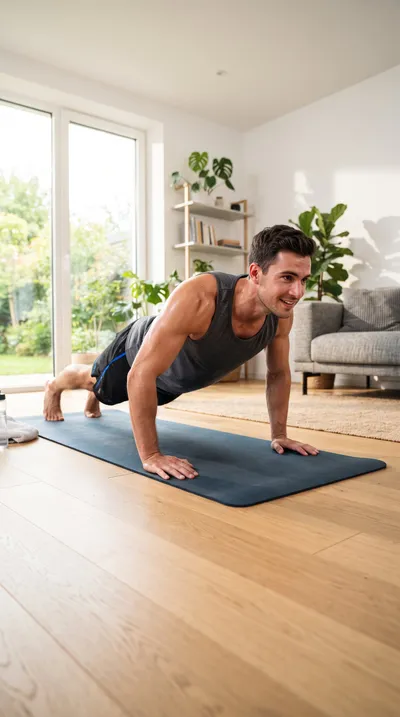 Rutina de entrenamiento en casa
